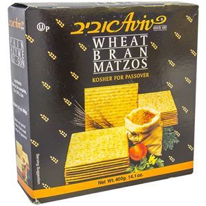 Aviv Wheat Bran Matzos 14.1 Oz