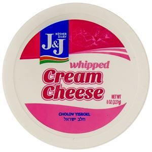 J&J Whipped Cream Cheese 8 Oz