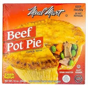 Meal Mart Beef Pot Pie 10 Oz