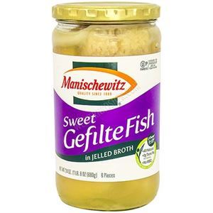Manischewitz Sweet Gefilte Fish In Jelled Broth 24 Oz
