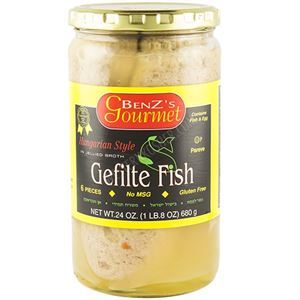 Benz's Hungarian Gefilte Fish Jar 24 Oz