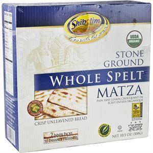 Shibolim Stone Ground Whole Spelt Matzah 10.5 0Z