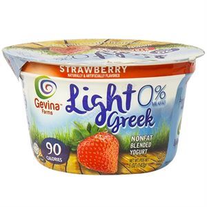 Gevina Blend Greek Strawberry - Non-Fat 5 Oz