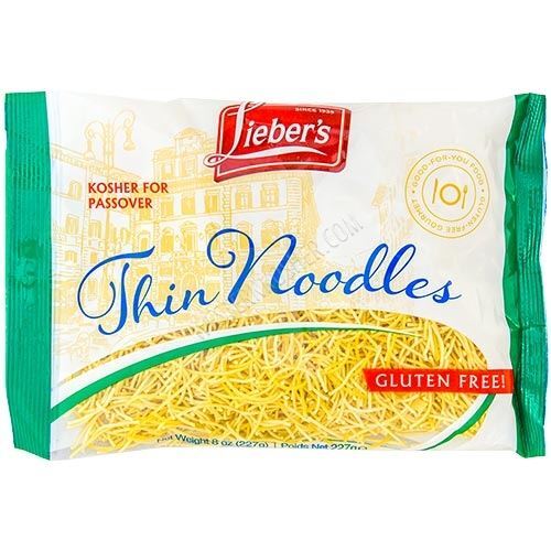 Lieber's Thin Egg Noodles 8 Oz