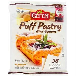 Gefen Puff Pastry Mini Squares 16.22 Oz