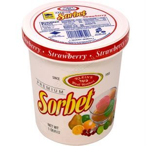 Klein's Strawberry Sorbet 32Oz