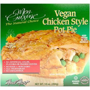 Mon Cuisine Vegan Chicken Style Pot Pie Bake & Serve 10 Oz