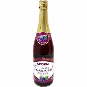 Kedem Sparkling Concord Grape Juice 25.4 Oz
