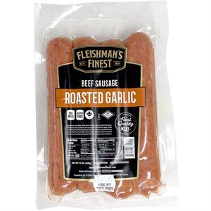 Fleishmans Roasted Garlic Sausage 12 Oz