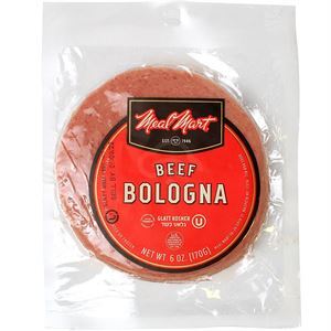 Meal Mart Sliced Beef Bologna 6 Oz