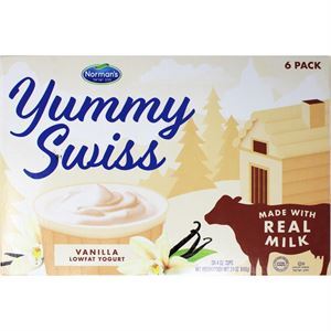 Norman's Yummy Swiss Vanilla Yogurt 6 Pack