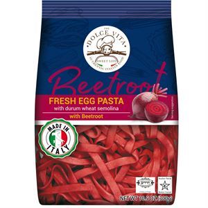 Dolce Fresh Fettuccine With Beetroot