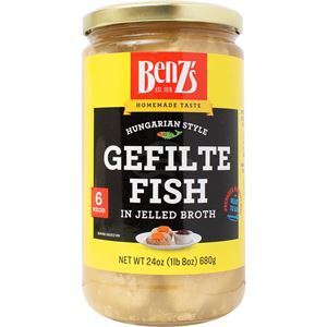 Benz's Hungarian Gefilte Fish Jar 24 Oz