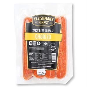 Fleishman's Spicy Beef Sausage Chorizo 12 Oz