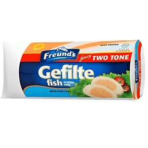 Freund's Two Tone Gefilte Fish 24 Oz