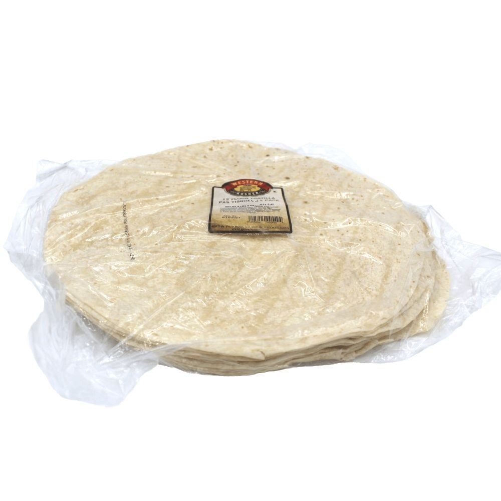 12" Flour Tortilla Pas Yisroel 12 Pack, 38 Oz