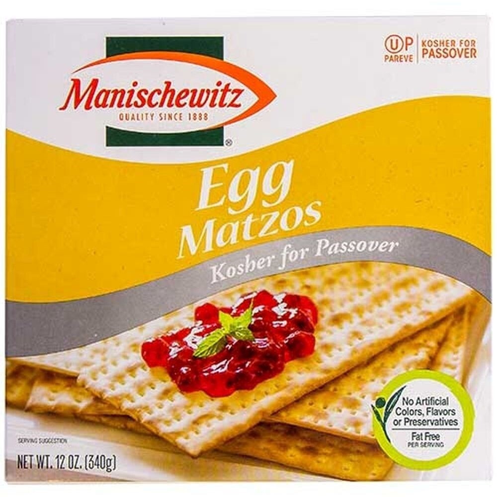 Manischewitz Egg Matzah 12 Oz
