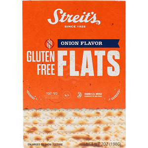 Streit's Gluten Free Onion Flatbread 7Oz