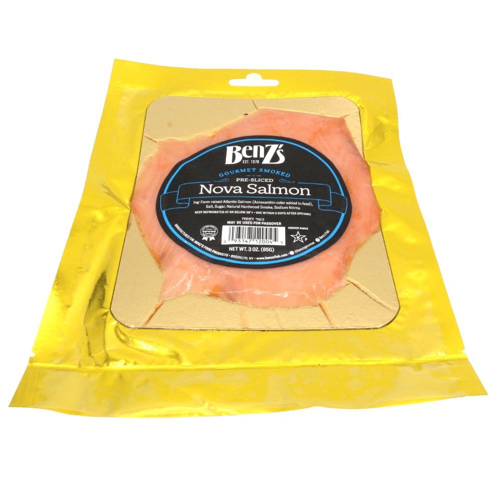 Benz's Nova Salmon 3 Oz