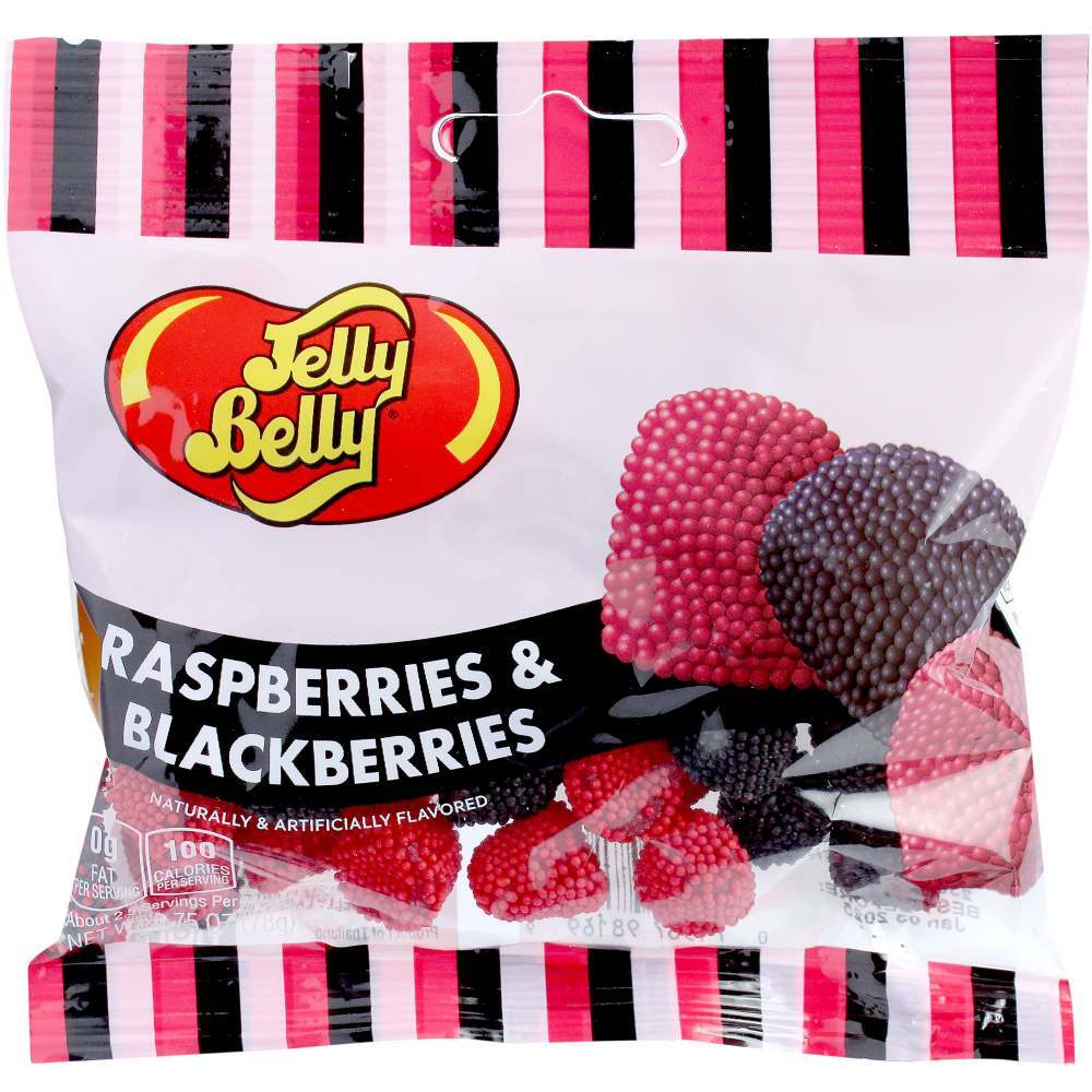 Jelly Belly Raspberries/Blackberries 2.75 Oz