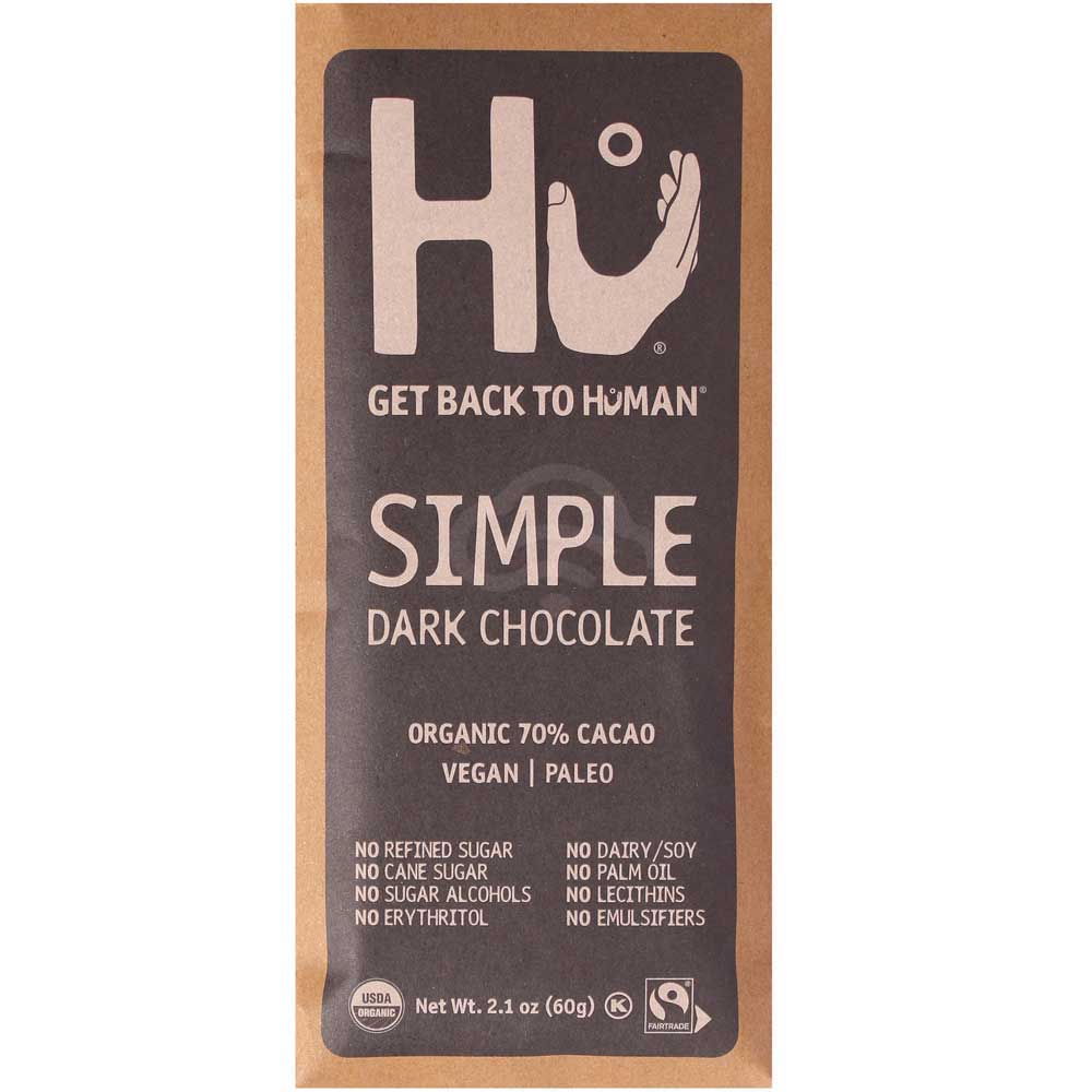 Hu Chocolate Bar Simple Dark Chocolate 2.1Oz