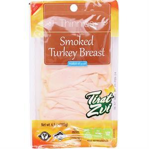 Tirat Tzvi Smoked Turkey Sliced Thinnies 6.5 Oz