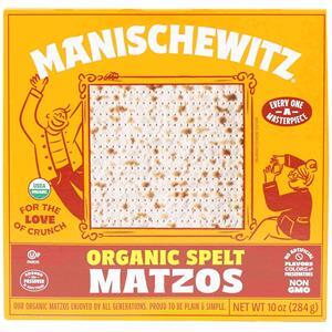 Manischewitz Organic Spelt Matzah 10 Oz