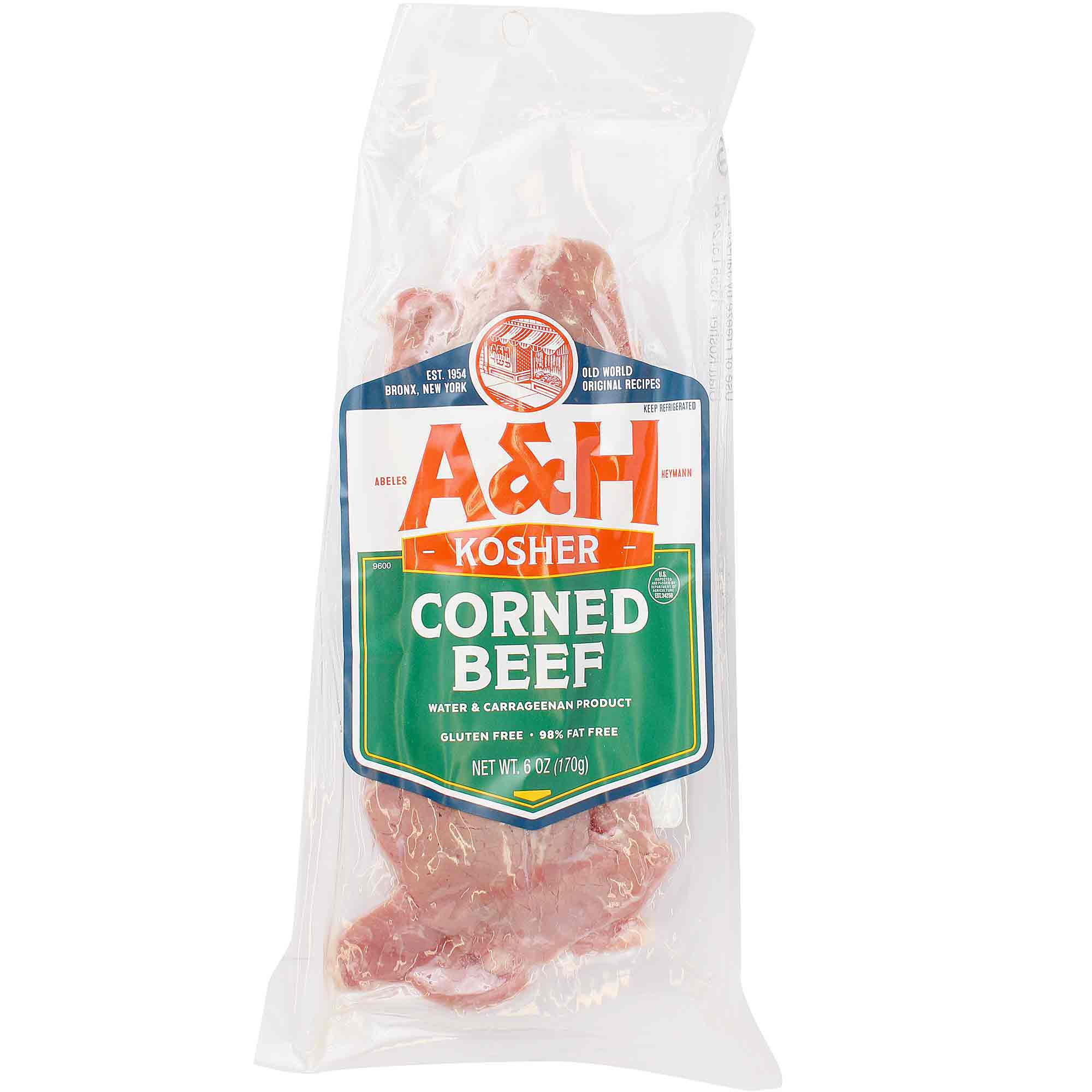 A & H Corned Beef Sliced 6Oz