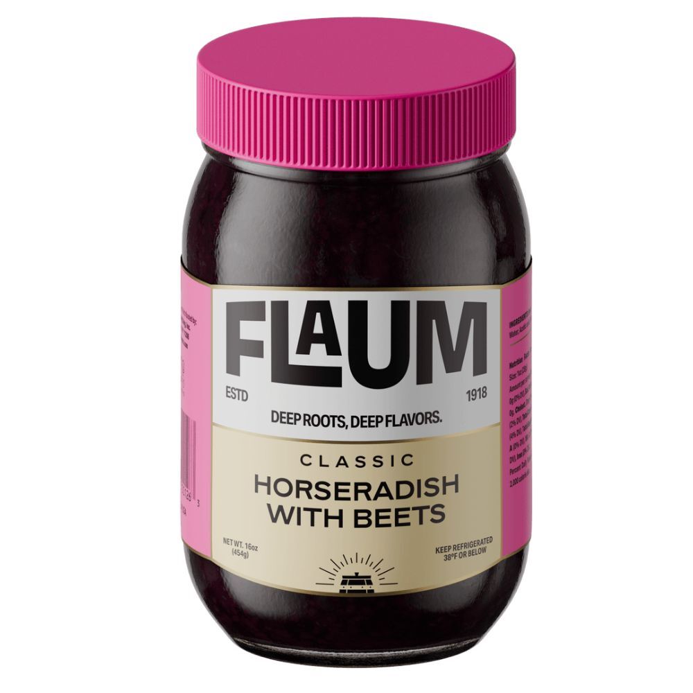 Flaum's Horseradish Regular Jar 16 Oz
